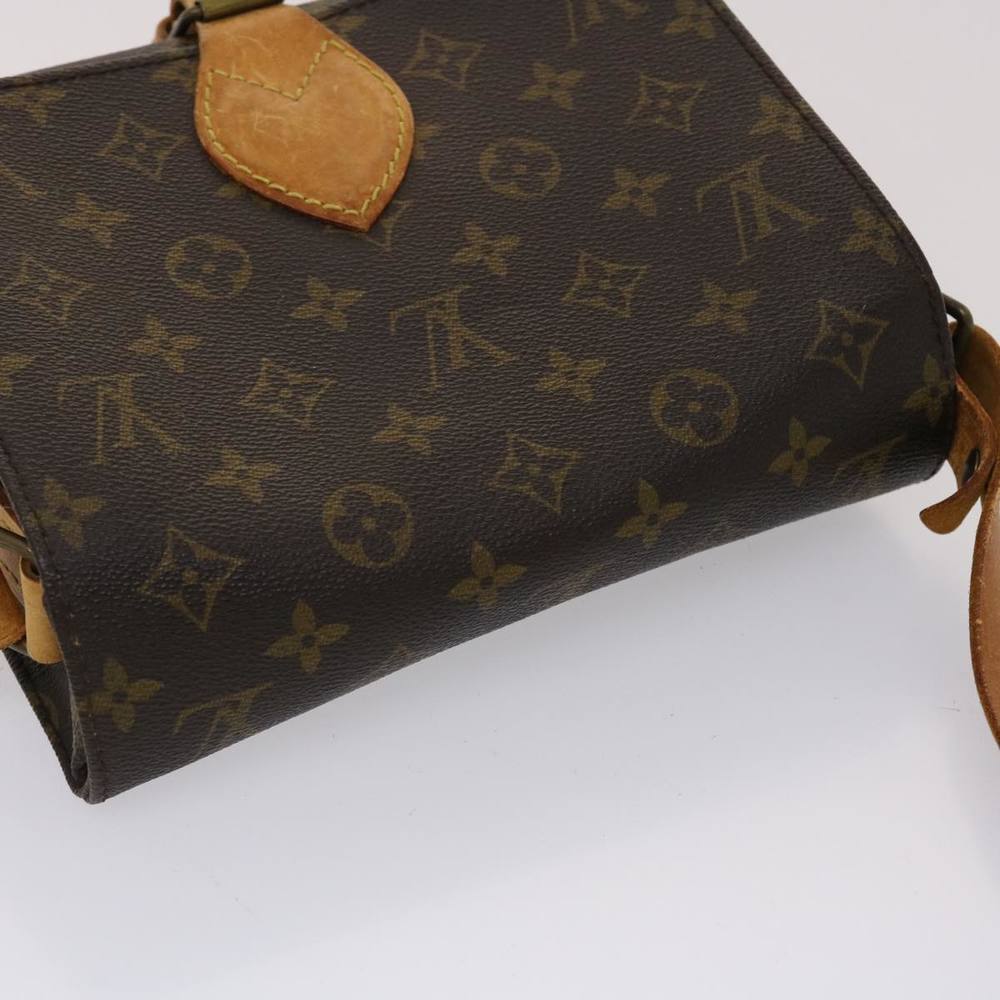 LOUIS VUITTON Monogram Cartouchiere MM Shoulder Bag M51253 LV Auth th3764 - Picture 6 of 16